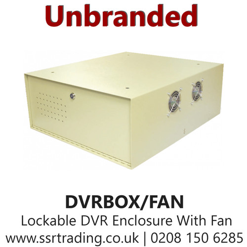 Lockable DVR Enclosure With Fan - DVRBOX/FAN 