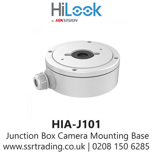 Hilook - HIA-J101 By Hikvision Deep Base Wall Mount for Dome Bullet Camera – White