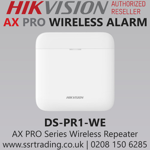 Hikvision AX PRO Series Wireless Repeater - DS-PR1-WE