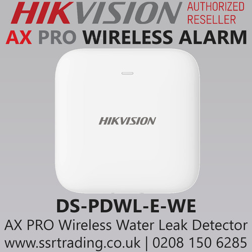 Hikvision AX PRO Series Wireless Water Leak Detector - DS-PDWL-E-WE