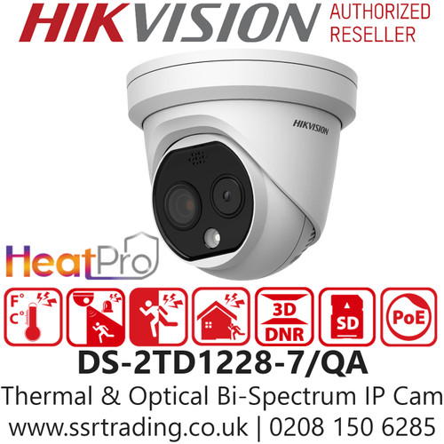 Hikvision PoE Turret Camera - DS-2TD1228-7/QA