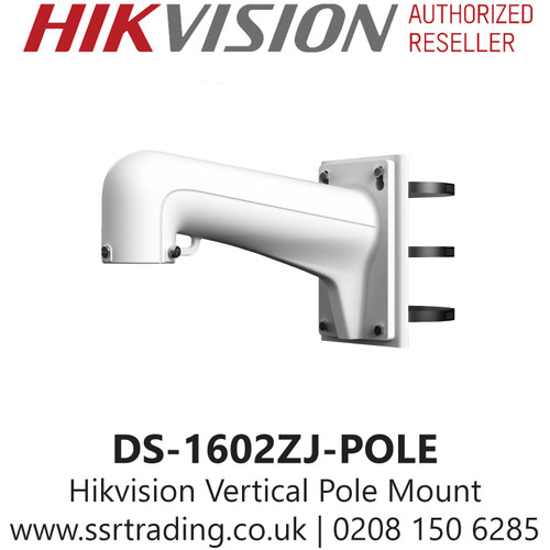 DS-1602ZJ Pole Hikvision Vertical Pole Mount Bracket