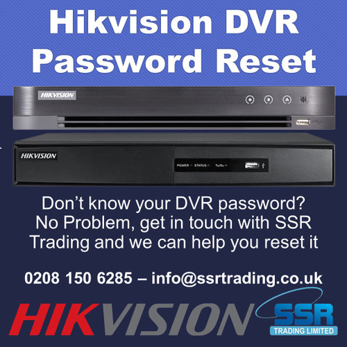 Hikvision DVR Password Reset in London, Reset Password of Hikvision DVR/NVR, Hikvision DVR/NVR Password Recover, Recover Password of Hikvision DVR/NVR, HiWatch Supplier & Hikvision DVR CCTV Camera Installation, CCTV Shop in London