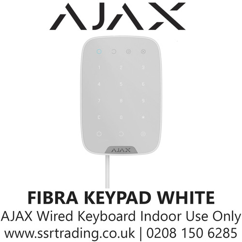 AJAX Wired Keyboard For indoor Use Only - FIBRA KEYPAD(WHITE)