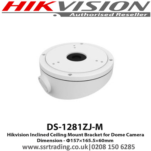 Hikvision Inclined Ceiling Mount Bracket for Dome Camera (DS-1281ZJ-M)