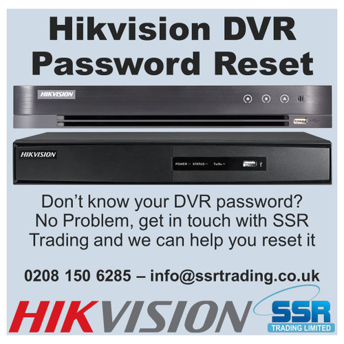 Recover Password of Hikvision DVR/NVR, HiWatch Supplier & Hikvision DVR CCTV Camera Installation, CCTV Store  in Park Royal London, Password Recovery, DVR Password Recovery,  Hikvision DVR/NVR Password Recovery
