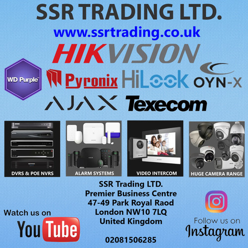 HiWatch Trade Supplier in London - Hikvision London Trade Supplier - CCTV Supplier in London - One Stop Shop for Security - Sales Advice & Marketing Help - CCTV Camera Dealers in Central London - CCTV Supplier in London London 