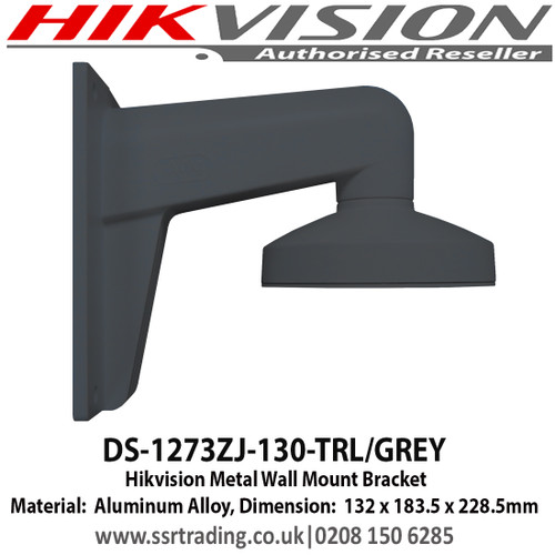 Hikvision Metal Wall Mount Bracket - (DS-1273ZJ-130-TRL/Grey)