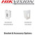 Hikvision 4MP 2.8-12mm Motor-Driven Lens 50m IR Distance Darkfighter Built-in micro SD/SDHC/SDXC card slot IP67 IK10 PoE Alarm I/O Suport HEATER Network Bullert Camera - (DS-2CD5A46G0-IZHS)