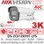 Hikvision DS-2CE12KF0T-LFS 3K ColorVu Smart Hybrid Light Audio Bullet TVI/AHD/CVI/CVBS CCTV Camera with 3.6mm Fixed Lens, 40m White Light Range, IP67 Water and Dust Resistant, Built in Mic, AoC (Audio Over Coaxial Cable)