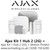 AJAX 35649.115.WH1 Kit 1 Hub2 2G with MP House and Keyfobs in White Color
