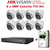 Hikvision Latest 8CH DVR Kit With 8 x 5MP 2.8mm (DS-2CE72KF0T-LFS) Hybrid Audio Colorvu Turret Camera, Hikvision 8Ch 8MP iDS-7208HUHI-M1/S(C) AcuSense AoC DVR & 2TB Seagate SkyHawk Surveillance Hard Drive