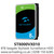 8TB Seagate Skyhawk Surveillance Hard Drive for CCTV DVRs, NVRs and PC Desktop - ST8000VX010