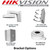 Hikvision  DS-2CE76H8T-ITMF 5MP 2.8mm Fixed lens Ultra low light Up to 30m IR Distance IP67 Weatherproof TVI/ CVI/ AHD Turret Camera 