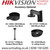 Hikvision 6MP AcuSense Vandal IP Black Dome Camera With 2.8mm Fixed Lens - DS-2CD2163G2-IS
