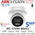 Hilook IPC-T259H-MU(C) 5MP Audio ColorVu PoE Turret Camera With 4mm Fixed Lens, Built in Microphone, H.265+ Compression, Water and Dust Resistant (IP67)
