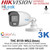 THC-B159-MS Hilook 3K ColorVu Audio Bullet Camera With 2.8mm Fixed Lens, Audio Over Coaxial Cable, One Port For Four Switchable Signals (TVI/AHD/CVI/CVBS)
