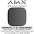 Ajax Fire Protect 2 AC (Heat/Smoke) (8EU) ASP Black - AJAX FIREPROTECT 2 AC (HEAT/SMOKE) BLACK