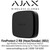 Ajax Wireless Fire Detector With Heat And Smoke Sensors Color in Black, Version With Replaceable Batteries Giving Up To 7 Years Of Operation - Ajax FireProtect 2 RB (Heat/Smoke) (8EU)