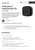 Ajax Wireless Fire Detector With Heat, Smoke, And CO Sensors Color in Black, Version With Sealed Batteries Giving 10 Years Of Operation - Ajax FireProtect 2+ SB (Heat/Smoke/CO) (8EU)
