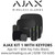 Ajax Hub 2, Motion Protect, Door Protect, Space Control, Street Siren Double Deck, Home Siren - AJAX KIT 1 WITH KEYFOBS (BLACK)