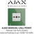 Ajax Wireless Resettable Button Featuring Programmable Scenarios, Green-Colored Version - Ajax Manual Call Point (Green)