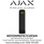 Ajax Motion Protect Curtain Black, Protection Class IP54, Fraud Protection, Jamming Notification, Tamper-Resistant