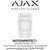 Ajax Motion Protect+ White, Fraud Protection, Jamming Notification, Tamper-Resistant