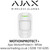 Ajax Motion Protect+ White, Fraud Protection, Jamming Notification, Tamper-Resistant