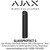 Ajax Wireless Glass Break Detector With A Microphone. Superior Edition, Up To 7 Years of Battery Life - GlassProtect S Black