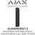 Ajax Wireless Glass Break Detector With A Microphone. Superior Edition, Up To 7 Years of Battery Life - GlassProtect S Black