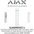 Ajax Wireless Glass Break Detector With A Microphone, Superior Edition, Up To 7 Years of Battery Life, Low Battery Notifications - GlassProtect S White
