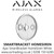 Ajax Smart Bracket HomeSiren, Its Compact and Modern Design Makes it Easy to Install On Any Wall or Ceiling, Providing an Added Layer of Security to Your Customer's Homes