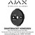 Ajax Smart Bracket HomeSiren Black, Providing an Added Layer of Security to Your Customer's Homes, It an Excellent Investment For Any Homeowner Who Wants to Enhance Their Property's Security 