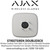 Ajax Wireless Outdoor Siren With a Clip Lock For a Branded Faceplate, Weatherproof, Protected From Vandals - StreetSiren DoubleDeck