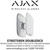 Ajax Wireless Outdoor Siren With a Clip Lock For a Branded Faceplate, Weatherproof, Protected From Vandals - StreetSiren DoubleDeck