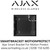 Ajax Smart Bracket For Motion Protect, Easily Quick Set Up - Smart Bracket Motion Protect Black