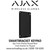Ajax Replacement Bracket for Keypad - Smart Bracket Keyad Black