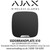 Ajax SSDDBRANDPLATE X10 Black, Brandplate Mounts On StreetSiren DoubleDeck Using A Clip Lock