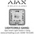 Ajax Smart Light Switch, 2 Gang - LightCore(2-Gang)