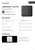 Ajax Smart Light Switch, 2 Gang - LightCore(2-Gang)