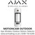 Ajax Wireless Outdoor Motion Detector With  A Photo Camera To Verify Alarms - MOTIONCAM OUTDOOR(WHITE)