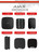 Ajax Starter Kit For The Ajax Security System, The Kit Consists Of Hub2, MotionProtect, DoorProtect, Keypad, Street Siren DD, Home Siren - Hub2Kit3MP(Black)DD