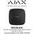 Radio Signal Range Extender Supporting Photo Verification of Alarms Rex2(Black)