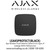 Ajax Wireless flood detector detects first signs of leakage within milliseconds - LeaksProtect (BLACK)