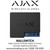 Ajax Radio channel controller allows to control domestic appliances remotely - WallSwitch (Black)