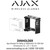 Ajax Bracket for Relay or Wallswitch on DIN rail - DINHOLDER