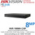 HiLook 8 Channel 8 PoE 8Ch NVR - NVR-108MH-C/8P