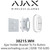 Ajax Holder Bracket to Fix Button or Double Button on Surfaces - 38215.WH