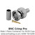 BNC Crimp Pro quality BNC Crimps 3 Parts - (BNC Crimp Pro)
